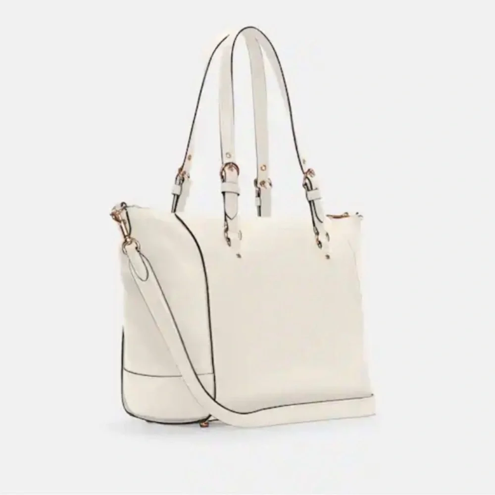 Coach Kleo Carryall
Handbag Laptop Gold/Chalk Leather - Picture 2 of 14